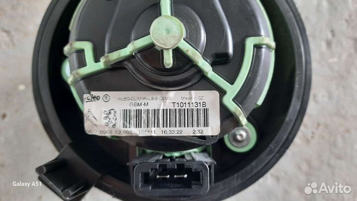 Моторчик печки Citroen c4 b7