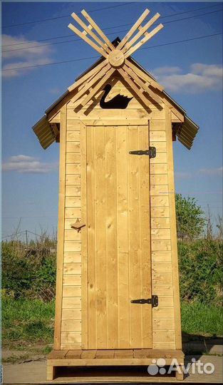 Дачный туалет с дельфином ркб 368