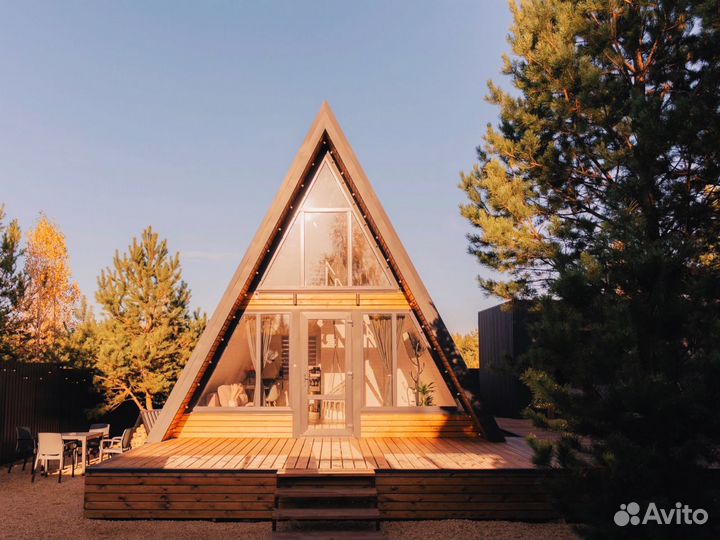 Дом А фрейм под ключ