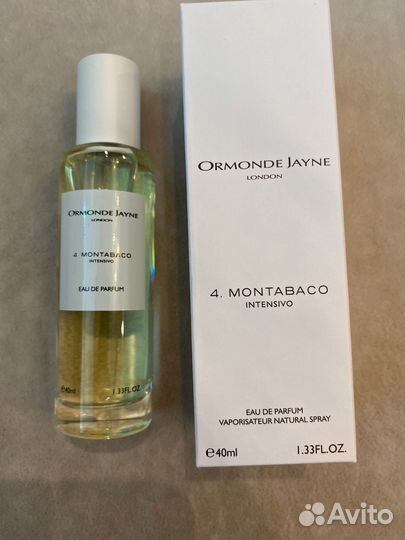 Ormonde jayne montabaco intensivo 40ml