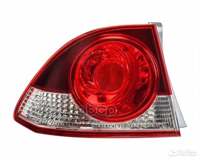 Фонарь задний лев honda: civic 4D - 07-08 (внеш