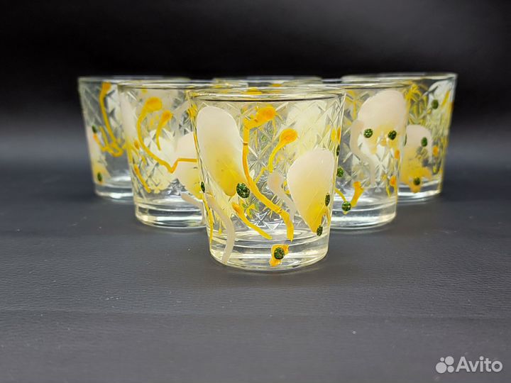 Стопки стеклянные