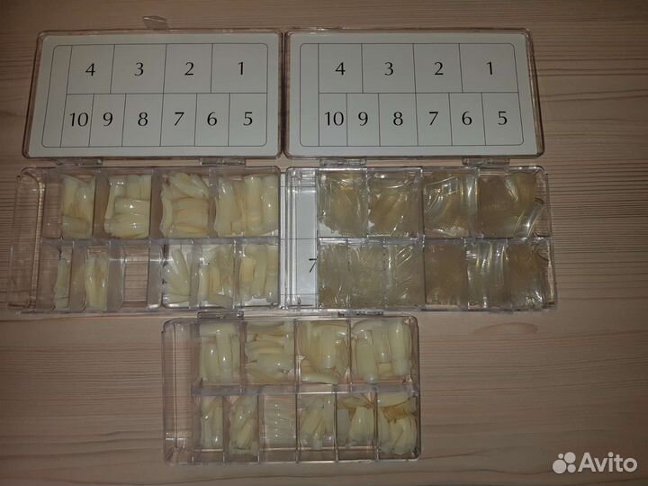 Пластины для ногтей (типсы) ruNail и Irisk