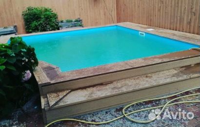 Бассейн для дома и дачи из полипропилена 4х3х1,5