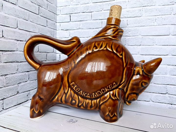 Бутылка керамическая коллекционная СССР