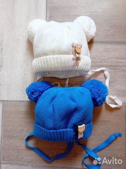 Шапки зимние для детей