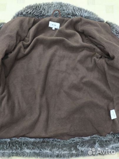 Вельветовая куртка на флисе E-vie