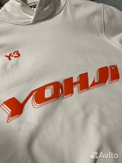 Y-3 Yohji Yamamoto Graphic Logo Худи