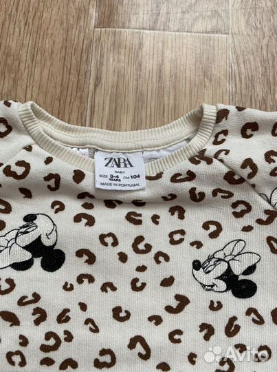 Толстовка zara для девочки