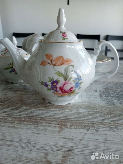 Сервиз чайный новый Bernadotte Чехия 16 предметов