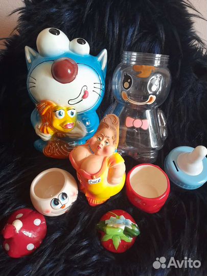 Статуэтки, копилки, фарфор, полистоун
