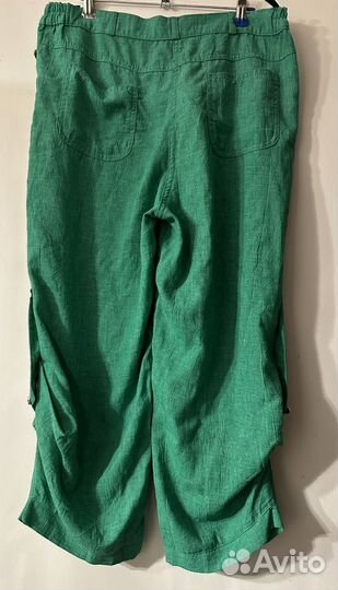 Брюки лен 48