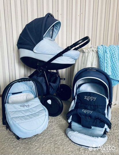 Коляска zippy tutis sport 3 в 1