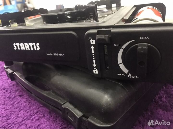 Плитка газовая походная в кейсе