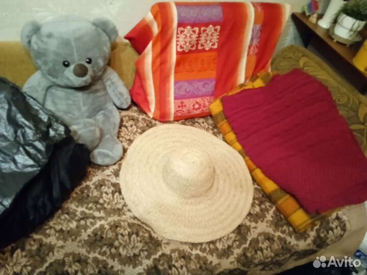 Шляпа соломенная