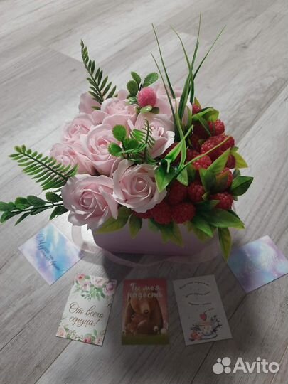 Букет из мыла