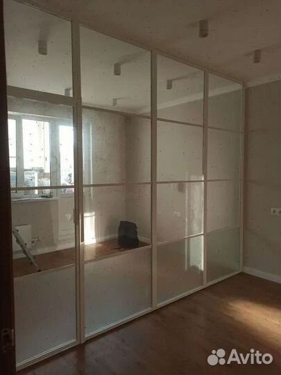 Стеклянные перегородки