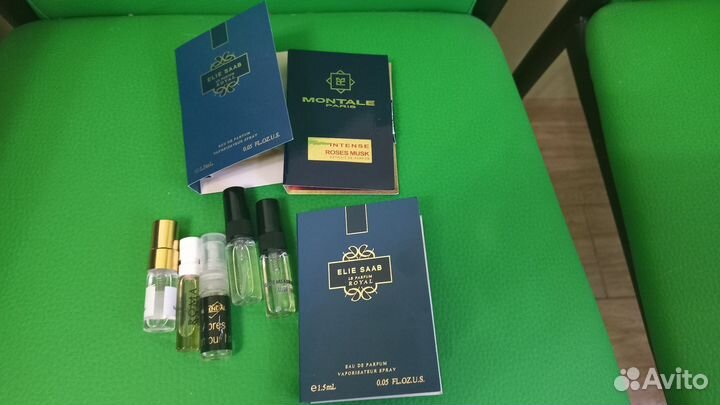 Пробники духов бронь