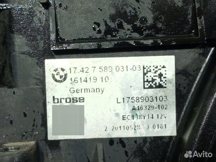 Вентилятор охлаждения радиатора Bmw 5-Series F10