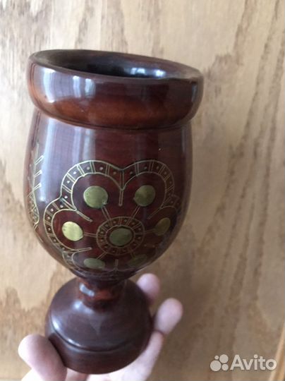 Ступка чесночница из кизилового дерева,Унцукуль