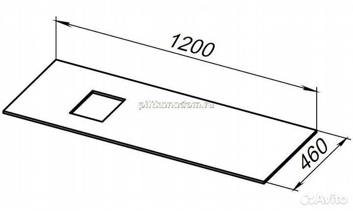 Allen Brau Infinity 1.21015.M Столешница для мебели, мрамор