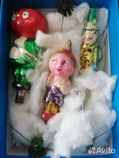 Елочные игрушки СССР