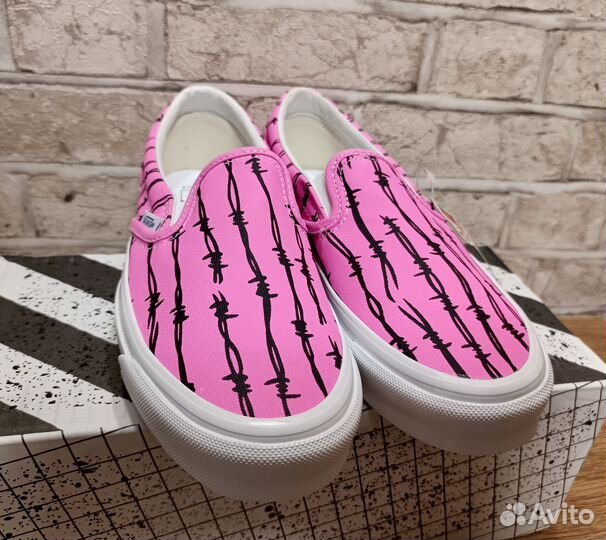 Слипоны Vans Barbed Wire