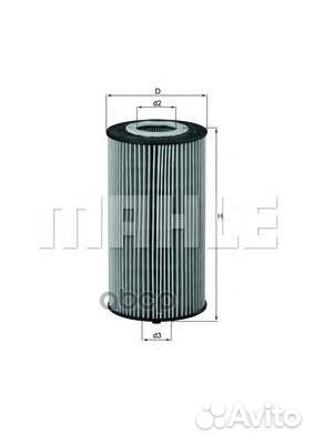 Вставка масляная OX358D Mahle/Knecht