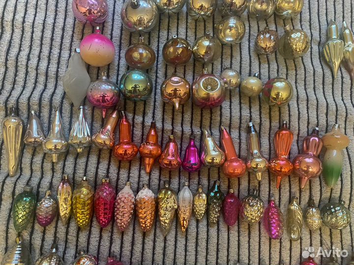 Елочные игрушки СССР