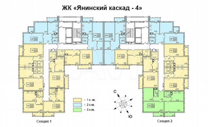 3-к. квартира, 79,4 м², 8/12 эт.