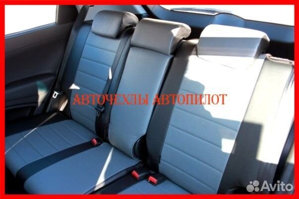 Чехлы Автопилот Ssangyong Actyon из экокожи