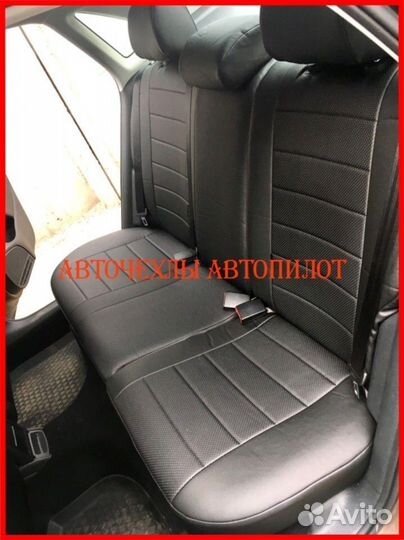 Чехлы Автопилот Volkswagen Polo 1 из экокожи