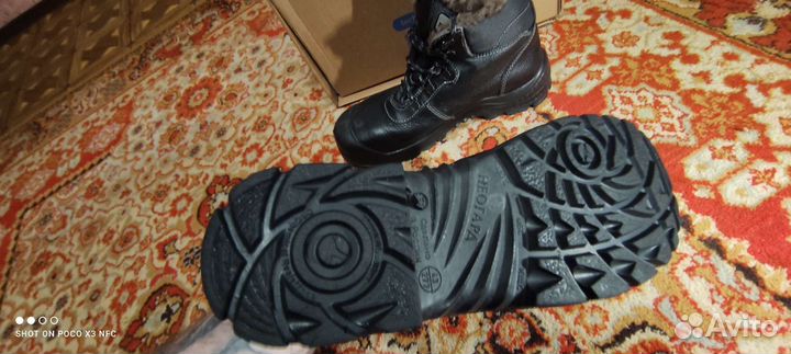 Зимние мужские ботинки спецобувь