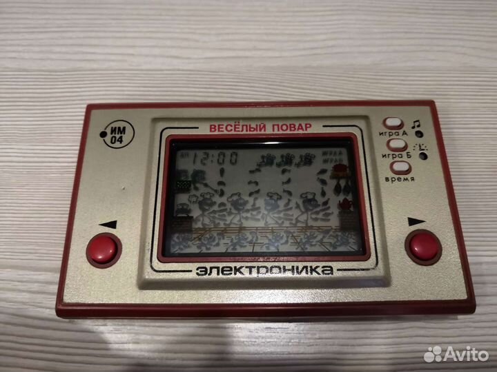 Игра электроника весёлый повар