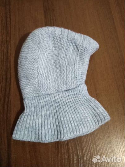 Шапочка-капор зимняя для малыша