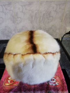 Норковая женская шапка