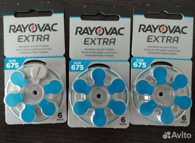 Батарейки для слуховых аппаратов