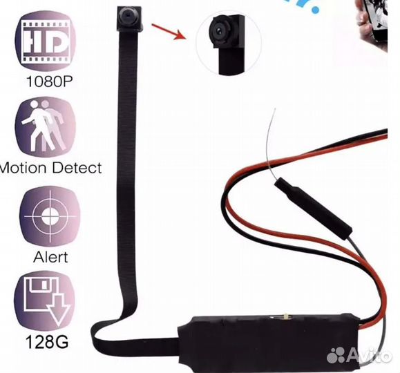 Микро камера wifi + аккумулятор на 3 часа