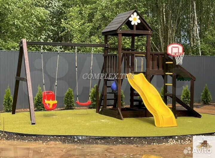 Детская игровая площадка на дачу