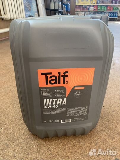 Масло моторное taif 10w40 20л
