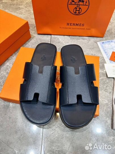 Шлепанцы мужские Hermes