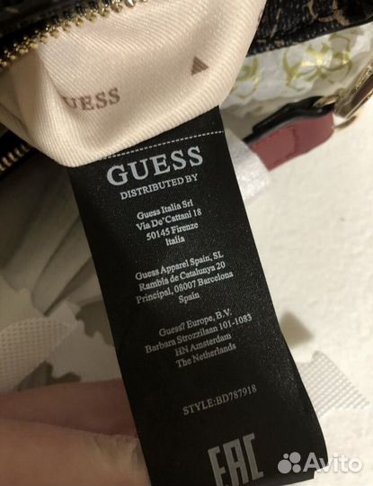 Сумка Guess коричневая