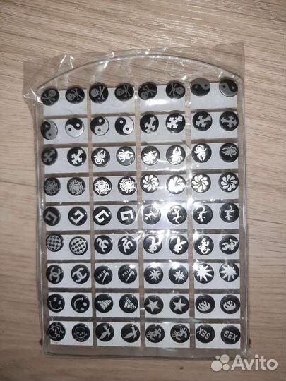 Серьги-пуссеты 36 пар