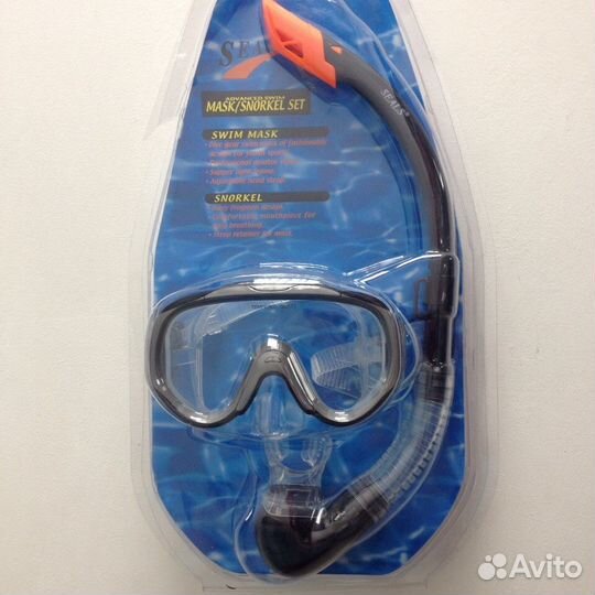 Маска с трубкой для плавания