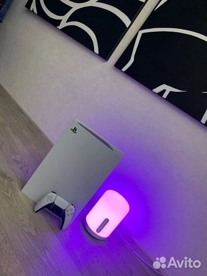 Sony playstation 5 ps5 с дисководом 2 джойстика