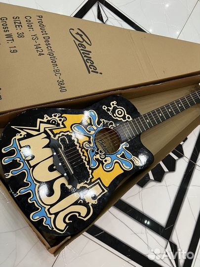 Гитара акустическая belucci