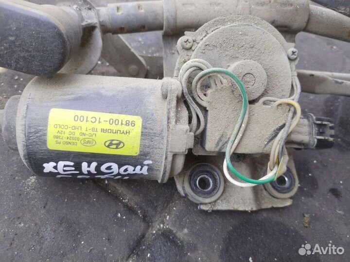 Трапеция дворников хендай гетц 2007 г