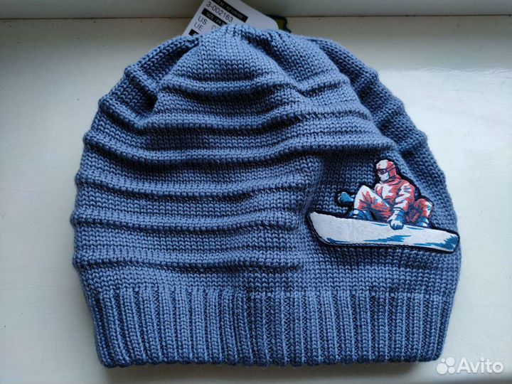 Шапки зимние шерсть, меринос, варежки H&m