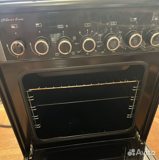 Плита газовая с электрической духовкой