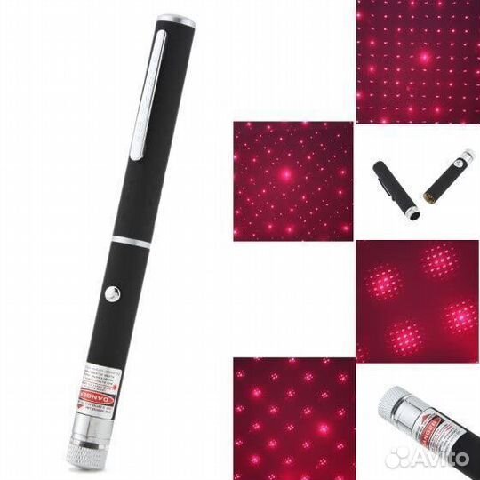 Лазерная указка Огонек OG-LDS02 красный
